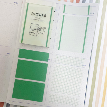 Mark's Masté Writable Perforated Masking Sheet - Line | Green