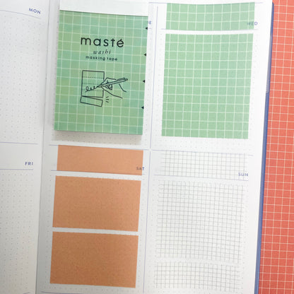 Mark's Masté Writable Perforated Masking Sheet - Check | Colour Mixture A