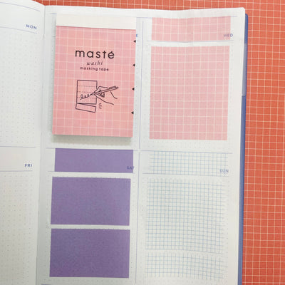 Mark's Masté Writable Perforated Masking Sheet - Check | Colour Mixture B