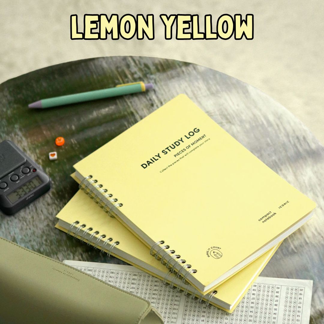 Iconic Daily Study Log