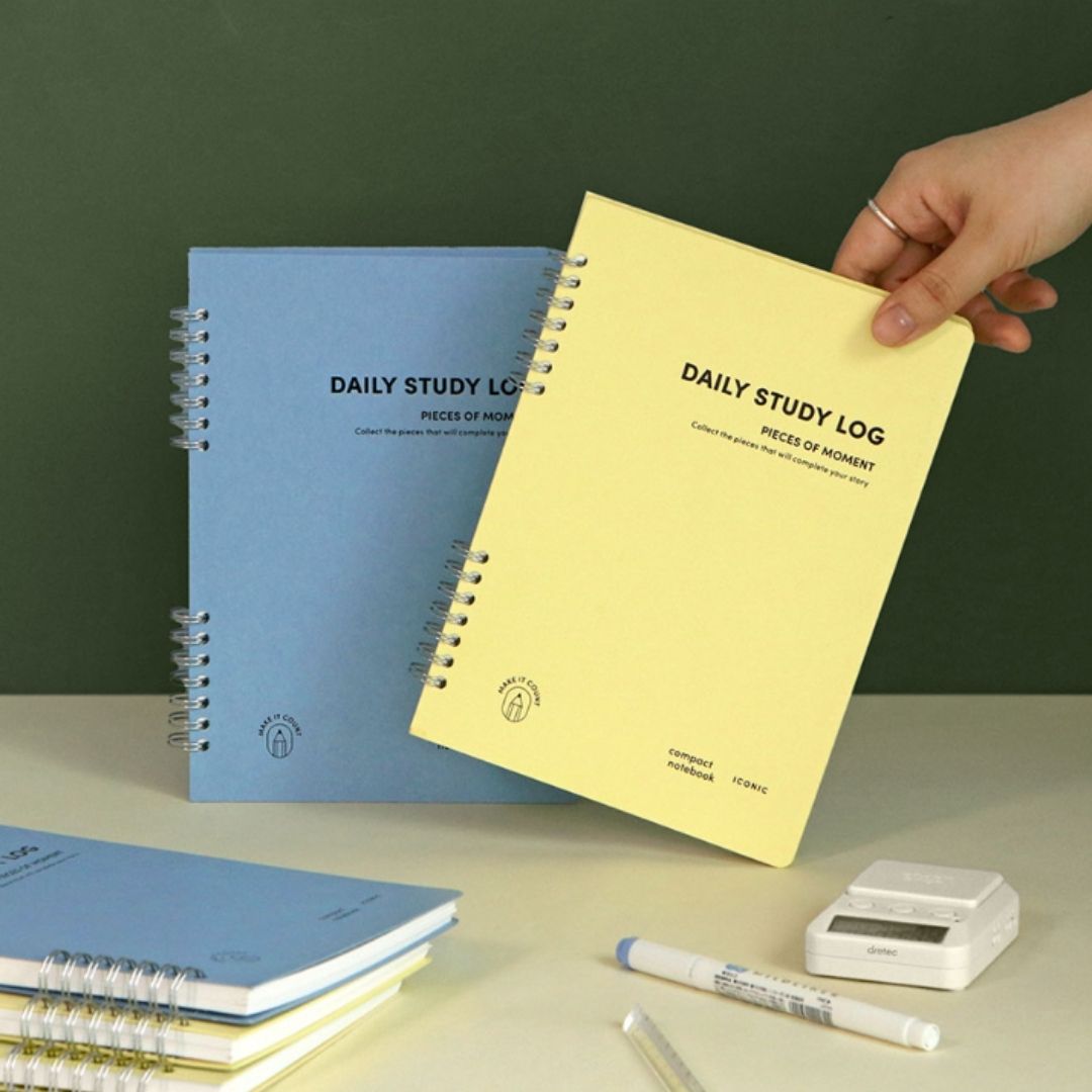 Iconic Daily Study Log