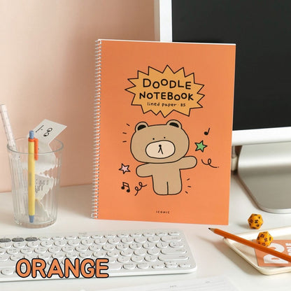 Iconic Doodle B5 Lined Notebooks