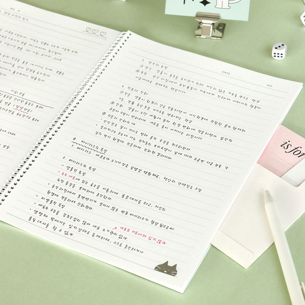 Iconic Doodle B5 Lined Notebooks