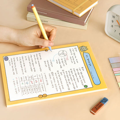 Iconic Doodle B5 Grid Notepads