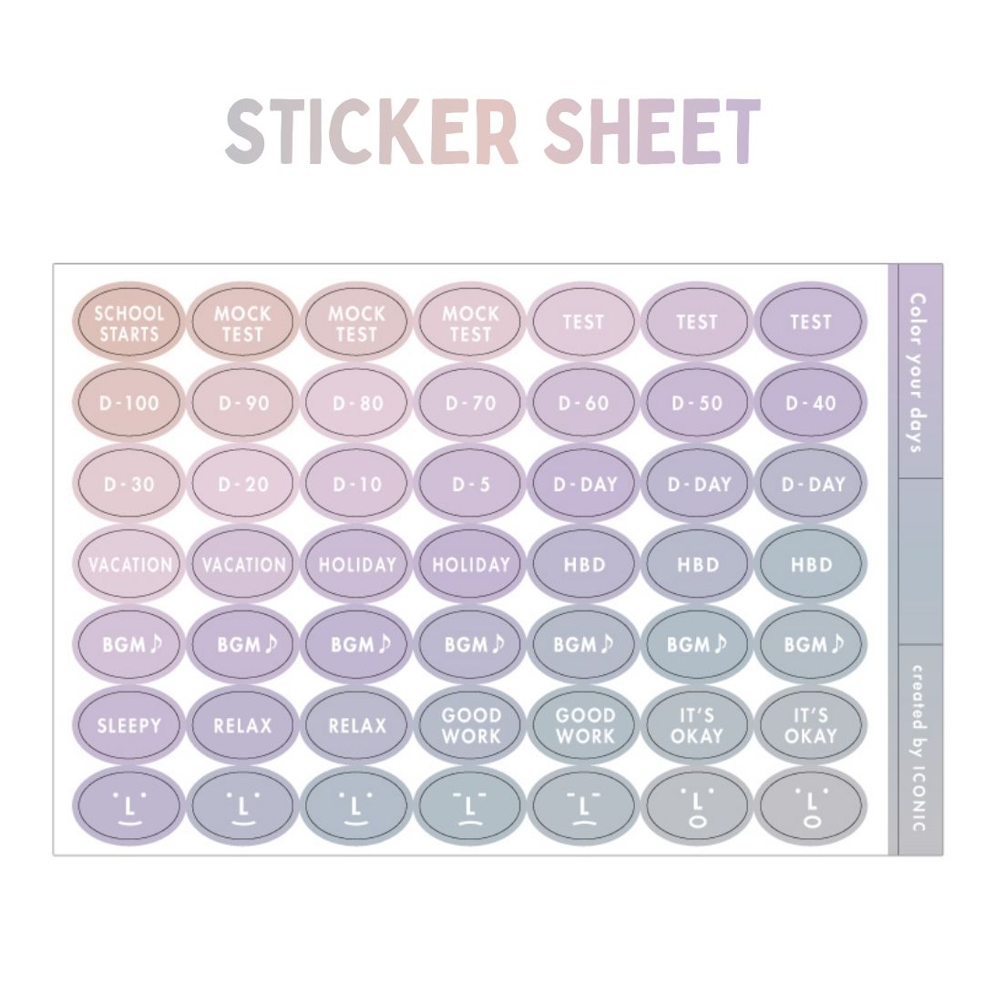 Iconic Heyday Study Planners