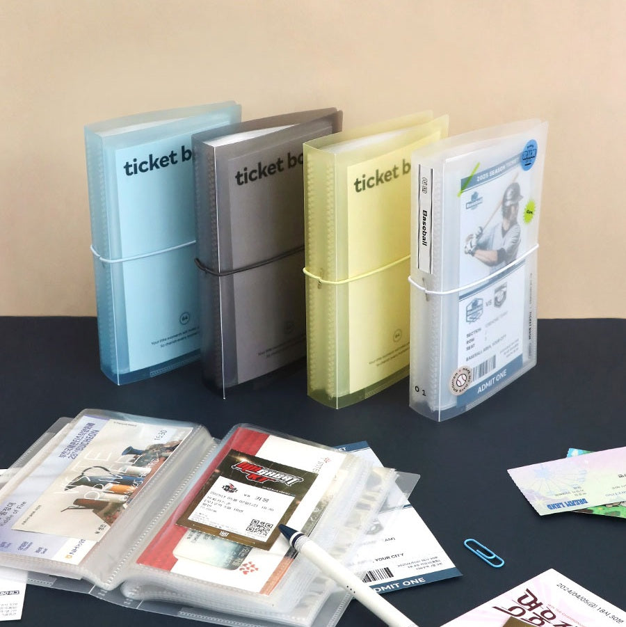 Iconic Collect Ticket Book