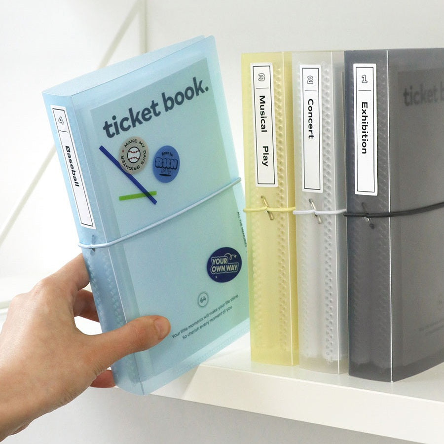Iconic Collect Ticket Book