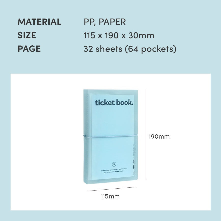 Iconic Collect Ticket Book
