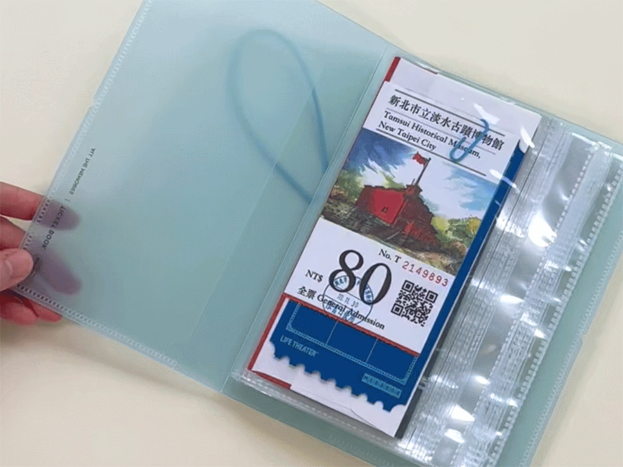 Iconic Collect Ticket Book