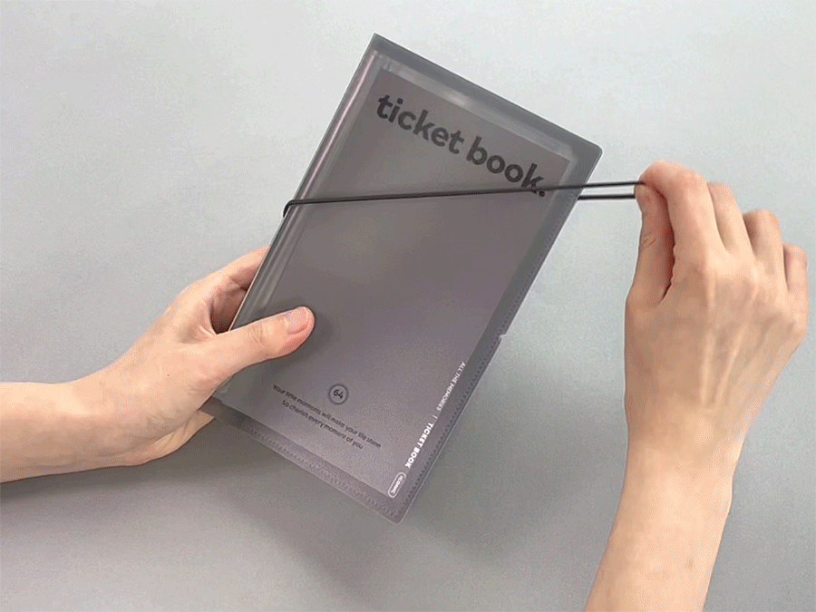 Iconic Collect Ticket Book