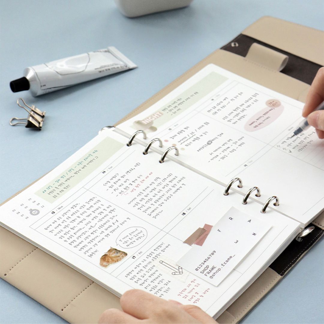 Iconic Life's Journey A5 Planner Refill