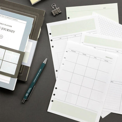 Iconic Life's Journey A5 Planner Refill