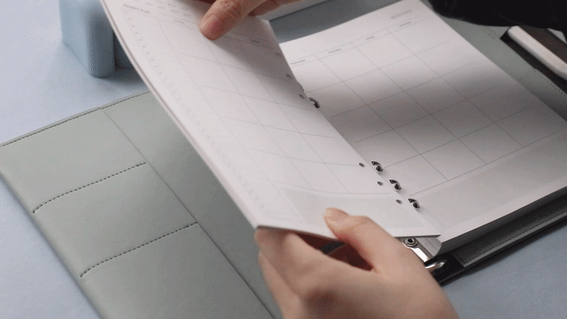 Iconic Life's Journey A5 Planner Refill