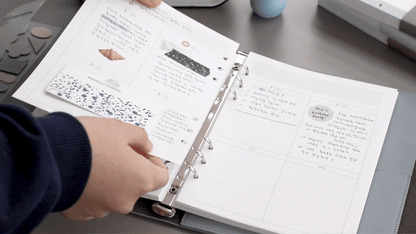 Iconic Life's Journey A5 Planner Refill