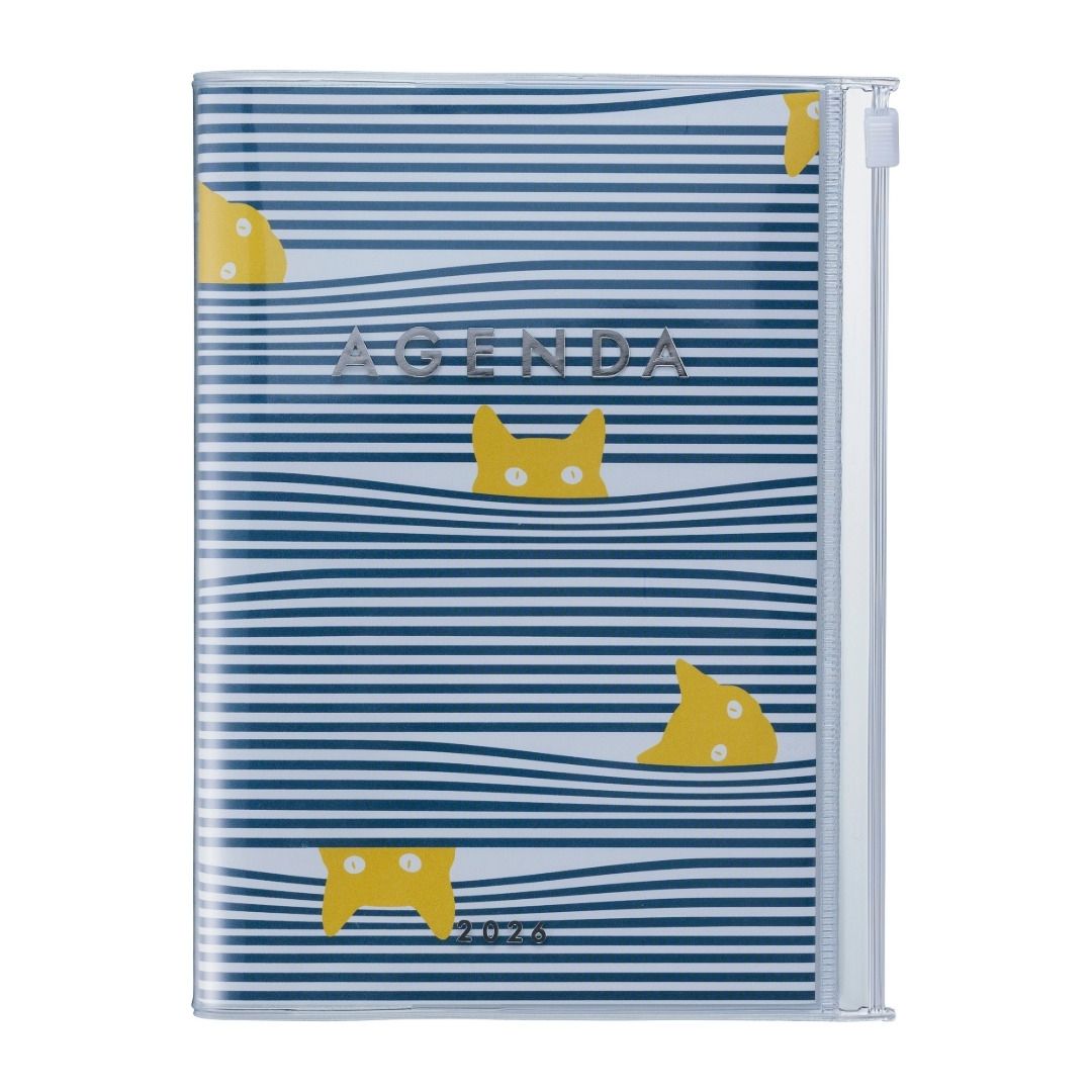 [International Edition] Mark's 2026 Planner Diary - A6 | Weekly Vertical | Cat