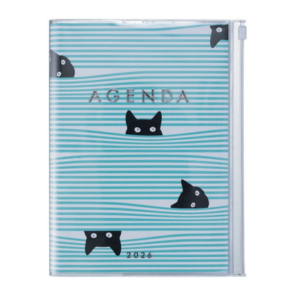 [International Edition] Mark's 2026 Planner Diary - A6 | Weekly Vertical | Cat