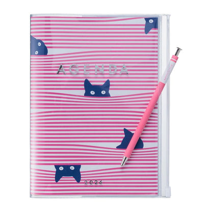 [International Edition] Mark's 2026 Planner Diary - A6 | Weekly Vertical | Cat