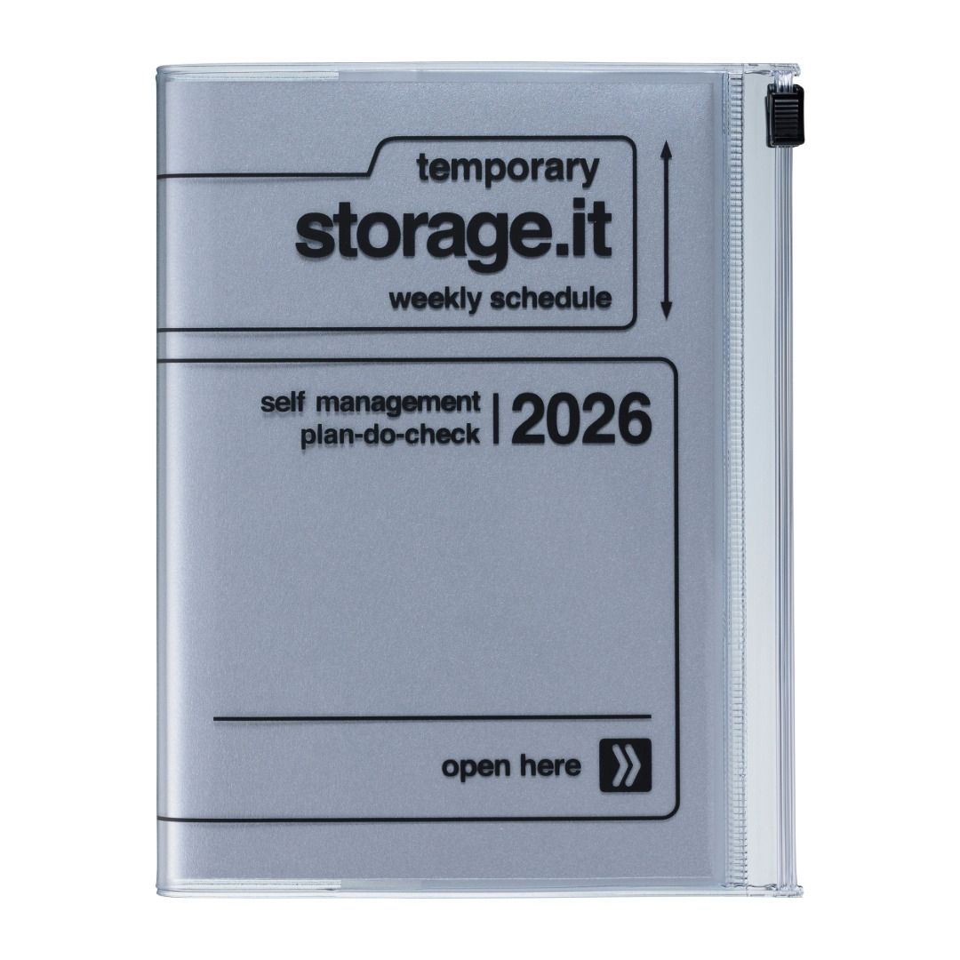 [International Edition] Mark's 2026 Planner Diary - A6 | Weekly Vertical | Storage.it