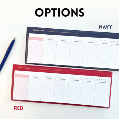 Jam Studio Weekly Desk Pad & Refills