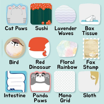 [BUNGUJOSHI 2025] Kamidea Sticky Notes Buffet