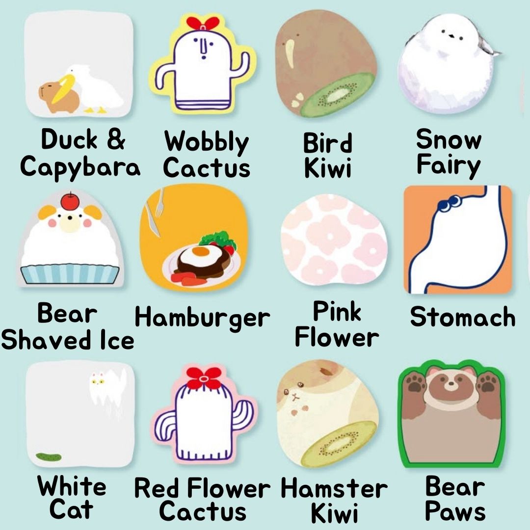 [BUNGUJOSHI 2025] Kamidea Sticky Notes Buffet