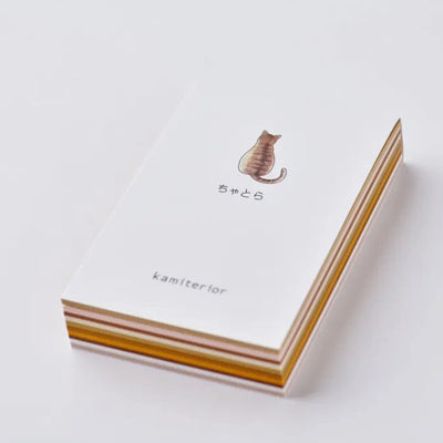 Kamiterior Memoterior Mini Memo Pad - Cats