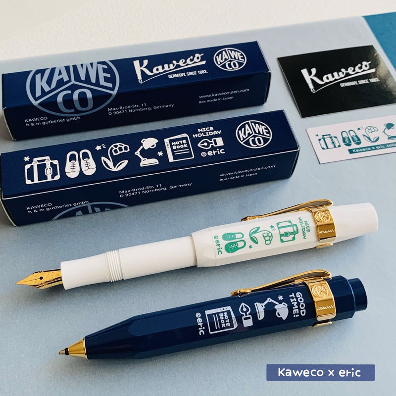 Kaweco x Eric Classic White F Fountain Pen