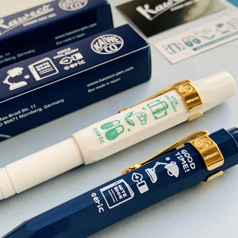 Kaweco x Eric Classic White F Fountain Pen