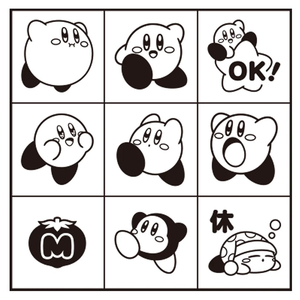 [Limited Edition] Beverly x Kirby Stamp Set with Case - Kirby's Star