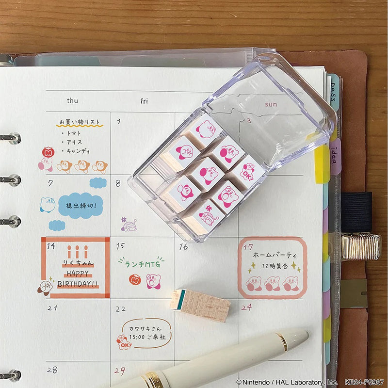 [Limited Edition] Beverly x Kirby Stamp Set with Case - Kirby&
