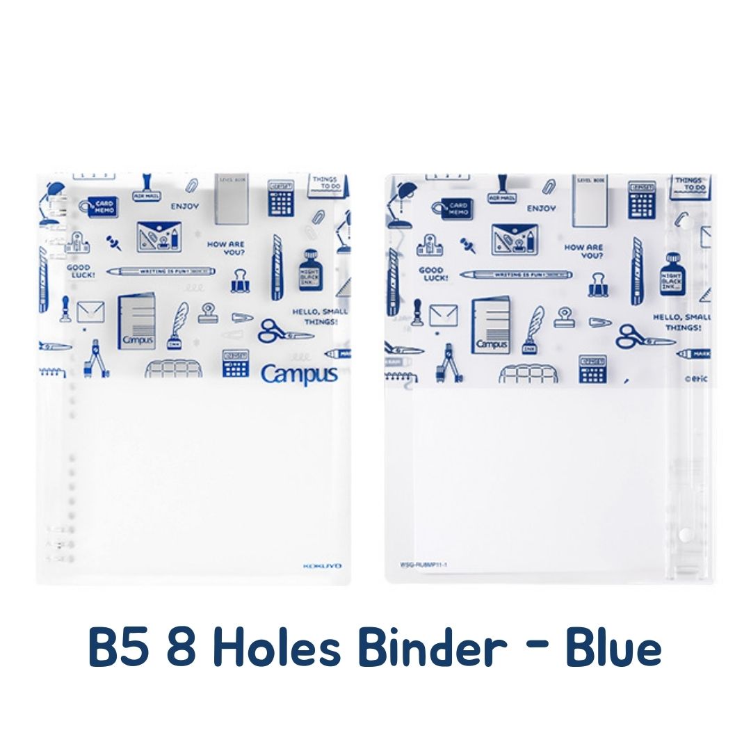 Kokuyo x Eric Campus B5 8-Holes Binders
