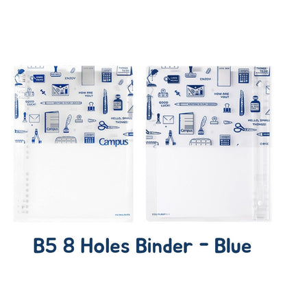 Kokuyo x Eric Campus B5 8-Holes Binders