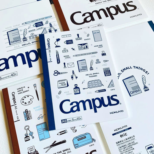 Kokuyo x Eric Campus Dotted A6 Notebooks (Set of 4)