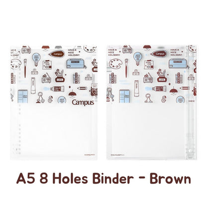 Kokuyo x Eric Campus A5 8-Holes Binders