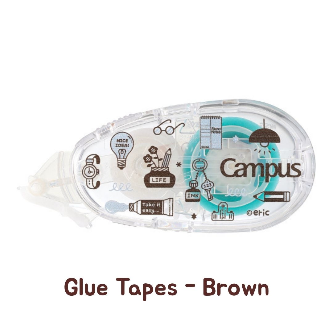Kokuyo x Eric Campus Glue Tapes & Refills 6mm x 8m