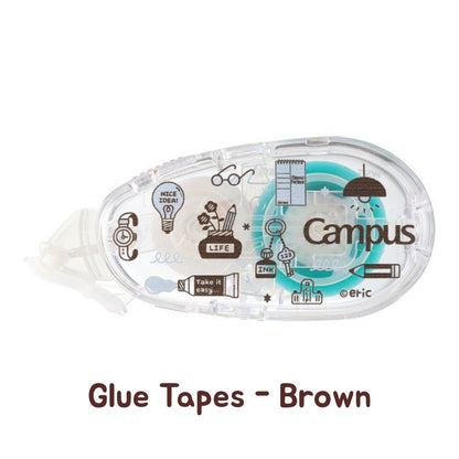 Kokuyo x Eric Campus Glue Tapes & Refills 6mm x 8m