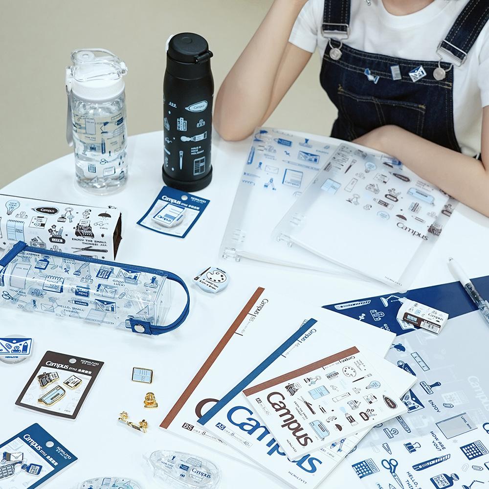 Kokuyo x Eric Campus Clear Pencil Cases