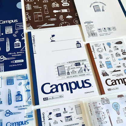 Kokuyo x Eric Campus Dot-Lined B5 Notebooks (Set of 4)