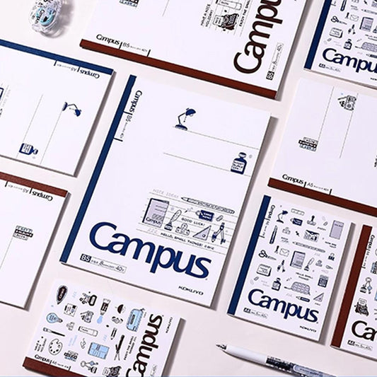 Kokuyo x Eric Campus Dot-Lined B5 Notebooks (Set of 4)