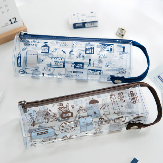 Kokuyo x Eric Campus Clear Pencil Cases