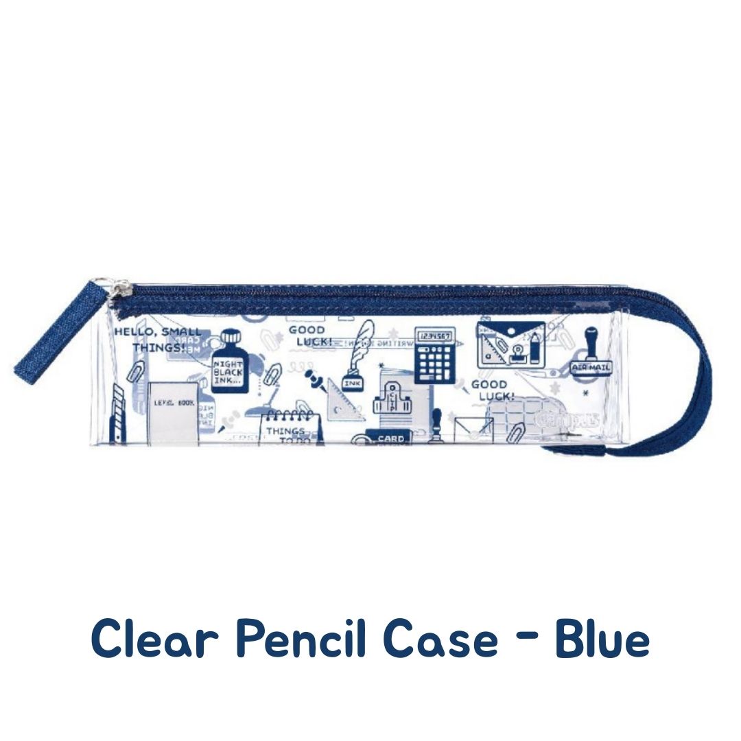 Kokuyo x Eric Campus Clear Pencil Cases