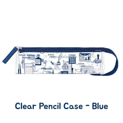 Kokuyo x Eric Campus Clear Pencil Cases