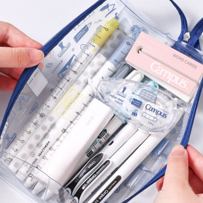 Kokuyo x Eric Campus Clear Pencil Cases