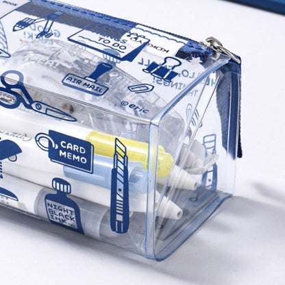 Kokuyo x Eric Campus Clear Pencil Cases