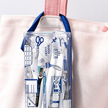 Kokuyo x Eric Campus Clear Pencil Cases