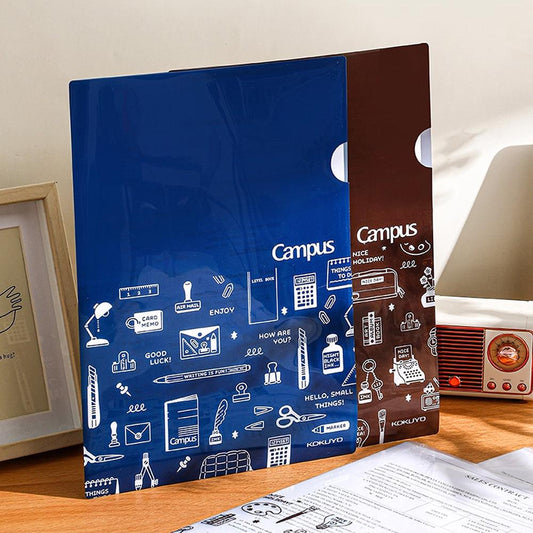 Kokuyo x Eric Campus A4 Folders (Set of 4)