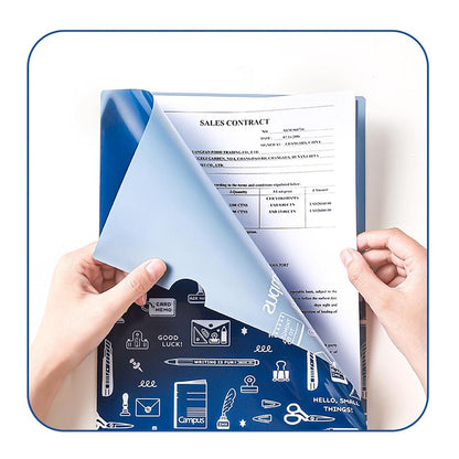 Kokuyo x Eric Campus A4 Folders (Set of 4)