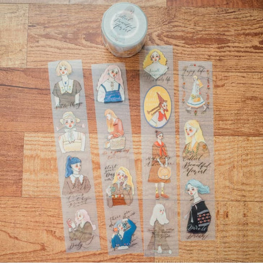 La Dolce Vita Studio Matte PET Tape Sample - Song of Flowers