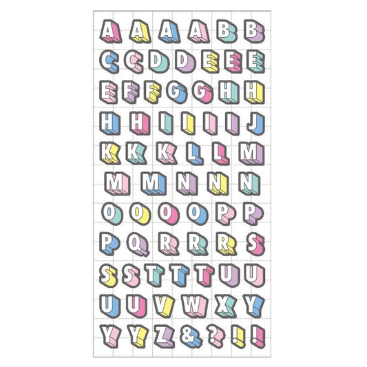 Mind Wave Moji Collection Alphabet Sticker - Logo