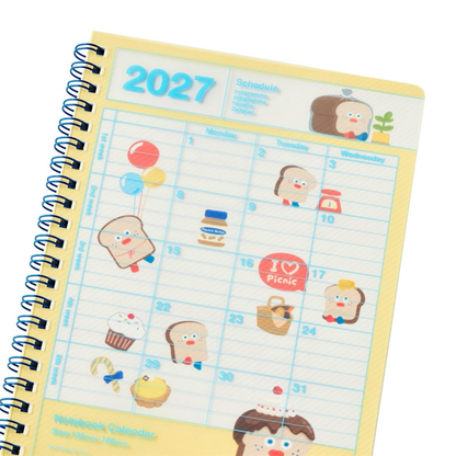 Mark's 2027 Notebook Calendar - Small | Vertical | Bunch Brother
